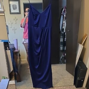 Express Royal Blue Maxi Dress